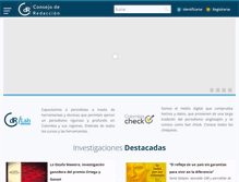 Tablet Screenshot of consejoderedaccion.org